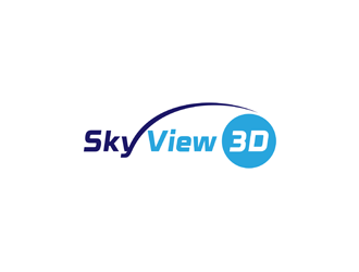 Sky View 3D logo design by alby