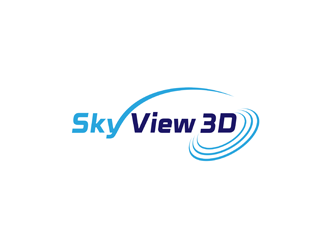 Sky View 3D logo design by alby