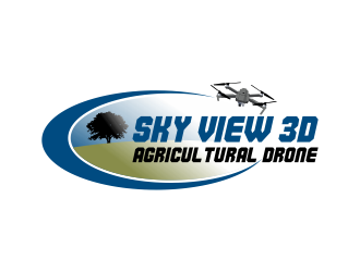 Sky View 3D logo design by Kruger