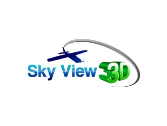Sky View 3D logo design by uttam