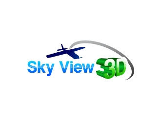 Sky View 3D logo design by uttam