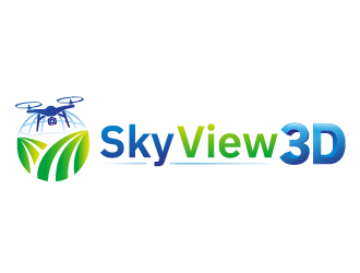 Sky View 3D logo design by prodesign