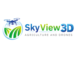 Sky View 3D logo design by prodesign