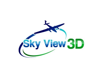 Sky View 3D logo design by uttam