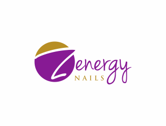 Zenergry Nails  logo design by ammad