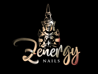 Zenergry Nails  logo design by AisRafa