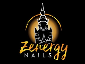Zenergry Nails  logo design by shere