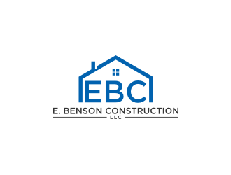 E. Benson Construction LLC logo design by blessings