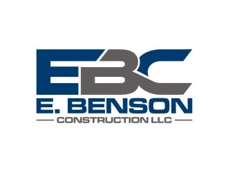 E. Benson Construction LLC logo design by agil