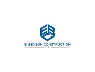 E. Benson Construction LLC logo design by L E V A R