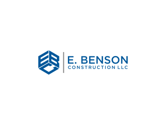 E. Benson Construction LLC logo design by L E V A R