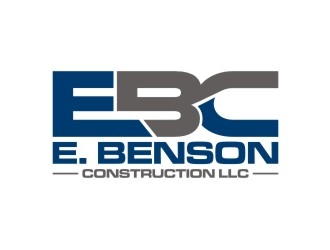 E. Benson Construction LLC logo design by agil