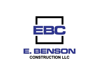 E. Benson Construction LLC logo design by sndezzo