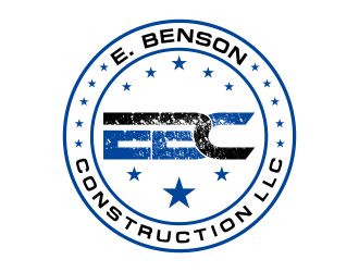 E. Benson Construction LLC logo design by MUNAROH