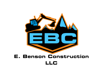 E. Benson Construction LLC logo design by Greenlight