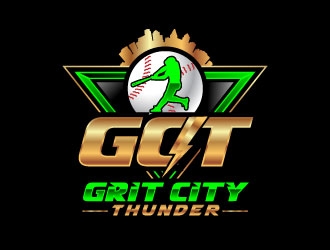 Grit City Thunder logo design by uttam