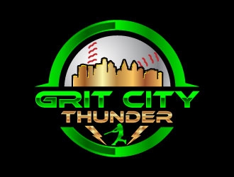 Grit City Thunder logo design by uttam