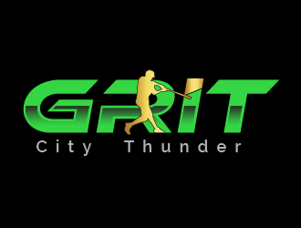 Grit City Thunder logo design by AnuragYadav