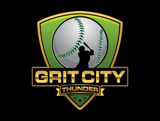 Grit City Thunder logo design by Suvendu