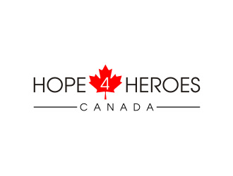 Hope 4 Heroes Canada logo design by Landung