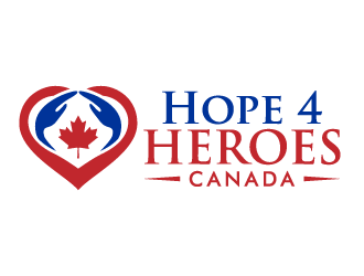 Hope 4 Heroes Canada logo design by akilis13