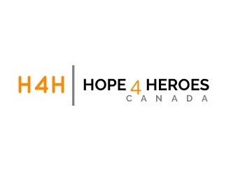 Hope 4 Heroes Canada logo design by Rexx