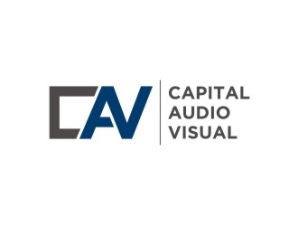 Capital Audio Visual logo design by agil
