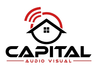 Capital Audio Visual logo design by shravya