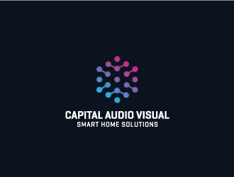 Capital Audio Visual logo design by nehel