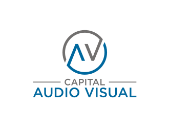 Capital Audio Visual logo design by rief