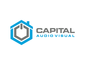 Capital Audio Visual logo design by aldesign