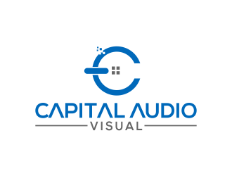 Capital Audio Visual logo design by MUNAROH