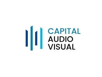 Capital Audio Visual logo design by amar_mboiss