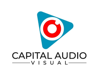 Capital Audio Visual logo design by Suvendu