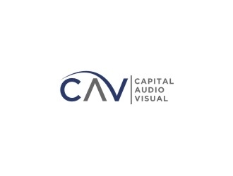 Capital Audio Visual logo design by bricton