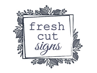 Fresh Cut Signs logo design by LogoInvent