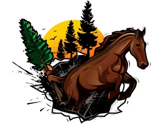 Freedom Logging Ltd logo design by shere