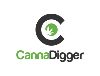 Canna Digger logo design by MarkindDesign