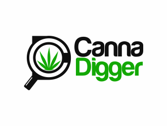 Canna Digger logo design by iltizam