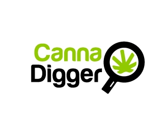 Canna Digger logo design by Marianne