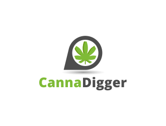 Canna Digger logo design by Akli