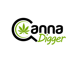 Canna Digger logo design by serprimero