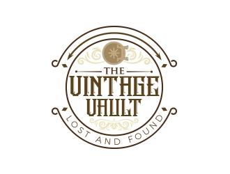 The Vintage Vault logo design by MarkindDesign