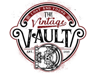The Vintage Vault logo design by REDCROW