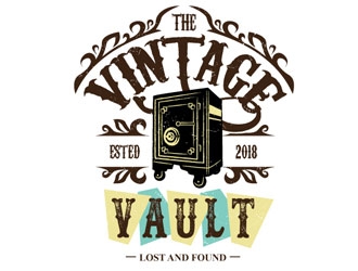 The Vintage Vault logo design by shere