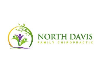 North Davis Family Chiropractic logo design by nikkl