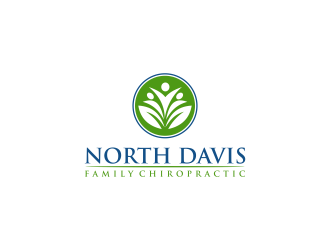 North Davis Family Chiropractic logo design by L E V A R