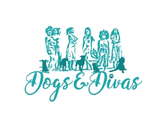 Dogs & Divas logo design by jaize