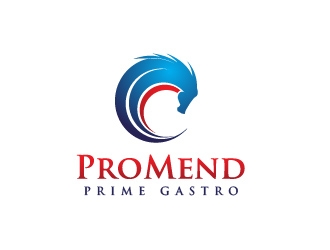 ProMend Prime Gastro or ProMend Prime GI logo design by usef44