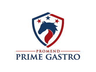 ProMend Prime Gastro or ProMend Prime GI logo design by mhala